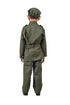 Indian Army Soldier Profession Community Helper Kids Fancy Dress Costume